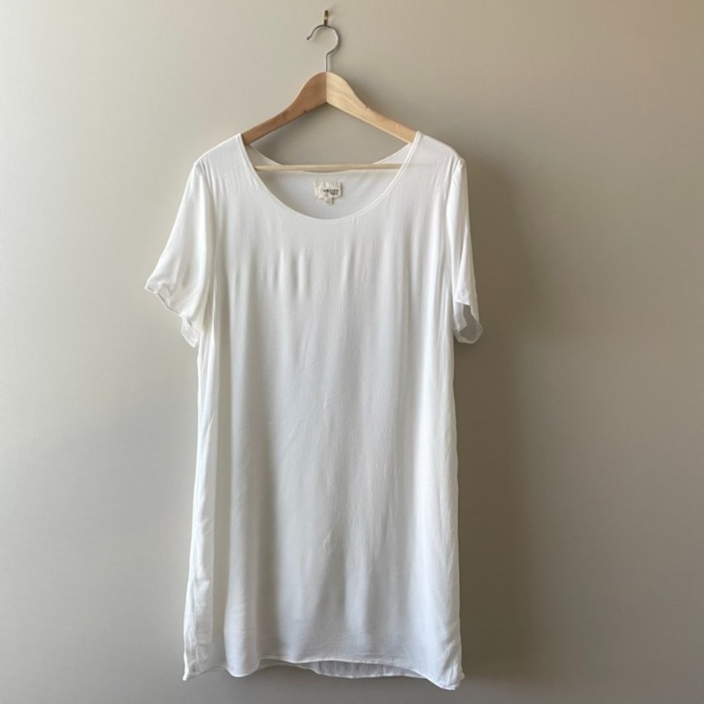 Wilfred Free | White Teigen Mini Dress - Picture 1 of 8